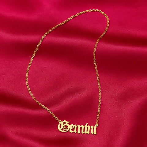 Gold 90's 'Gemini' Chain