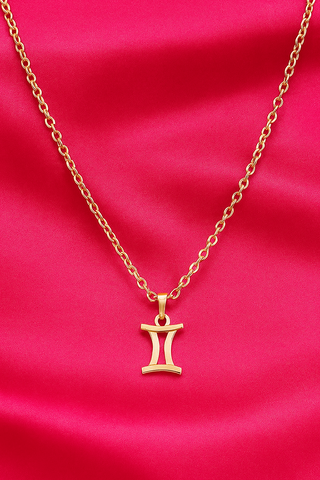 Gold 'Gemini' Sign Chain
