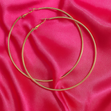 Gold 'Saweetie' Hoops