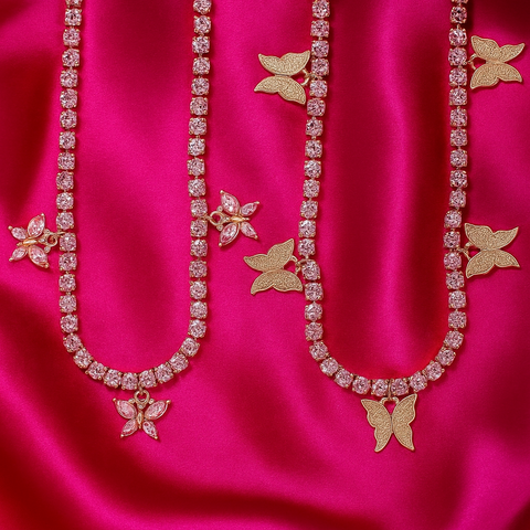 Icy Pink 'Mia' & 'Myla' Choker