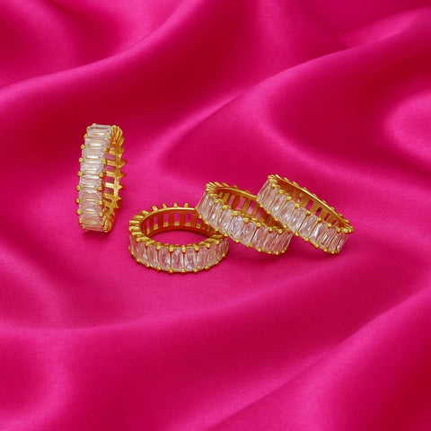 Icy Gold 'Samara' Ring