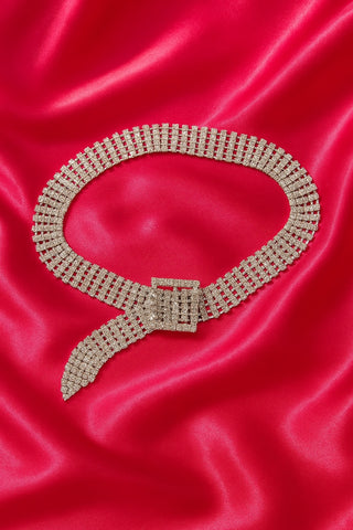 Icy 'Buckle Up' Choker