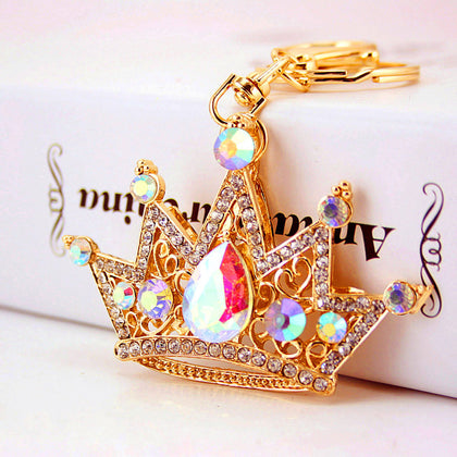 Icy 'Queen's Crown' Key Chain