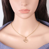 Gold 'Cancer' Sign Chain